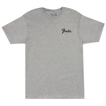 T-Shirt Fender Transition Logo Tee athletic gray M