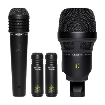 Lewitt Beat Kit Set 4 Microfoni Batteria