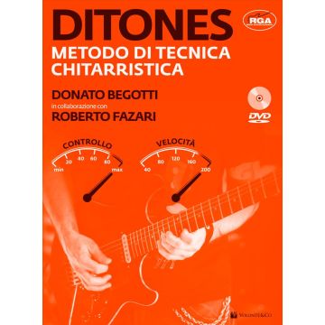 MB370 Begotti Fazari Ditones Metodo di tecnica chitarristica con dvd MB370 Begotti Fazari Ditones Metodo di tecnica chitarristica con dvd