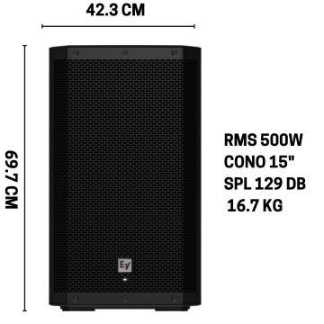 EV ZLX-15P-G2 1000w 12" EV ZLX-15P-G2 1000w 12"