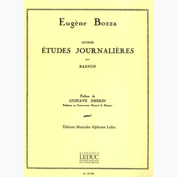 Bozza Etudes Journalieres per Fagotto 