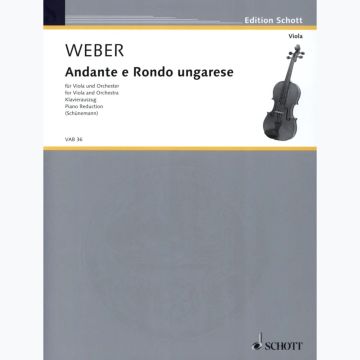 Weber Andante e Rondo' Ungarese Fagotto  & Piano