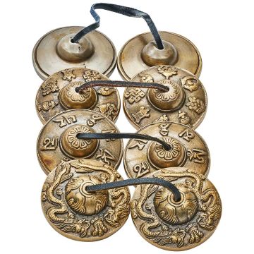 Afroton ACT870 Piattini Tibetanil, tingsha, Ø 7cm