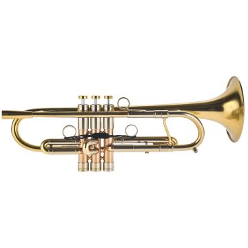 Adams A4 Tromba Sib 0,45mm L brass satin gold lacquered