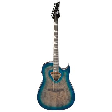 Ibanez ALT50FA-BDB Chitarra Acustica Elettrificata blue doom burst high-gloss