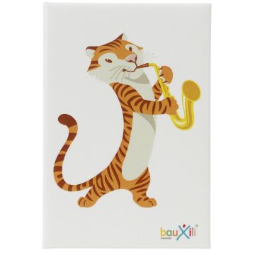 Calamita Bauxili Tigre Sassofonista