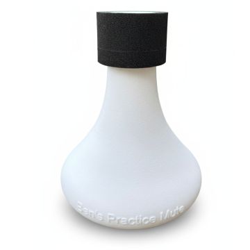 Ben's Practice Mute BP-TRMP Sordina Tromba white Ben's Practice Mute BP-TRMP Sordina Tromba white