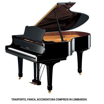 CODA YAMAHA C3A PIANOFORTE RICONDIZIONATO NERO LUCIDO M.4030286