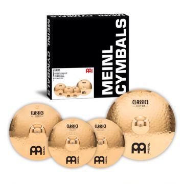 Meinl Classics Custom B10 HH 14 Crash 16" Ride 20" Meinl Classics Custom B10 HH 14 Crash 16" Ride 20"