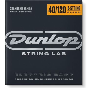 Corde Basso Dunlop DBS40120 Stainless Steel, Light Set/5 40-120
