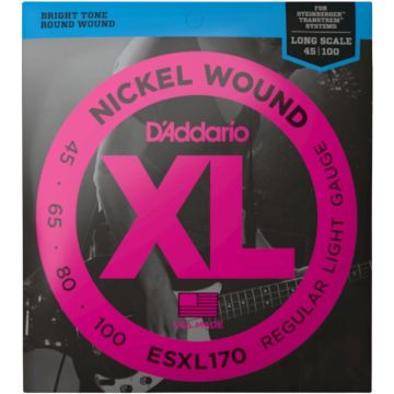 D`Addario ESXL170 Corde Basso Elettrico 