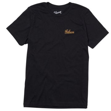 T-Shirt Gibson banner logo tee black XL T-Shirt Gibson banner logo tee black XL
