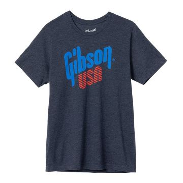 T-Shirt Gibson USA tee navy L T-Shirt Gibson USA tee navy L