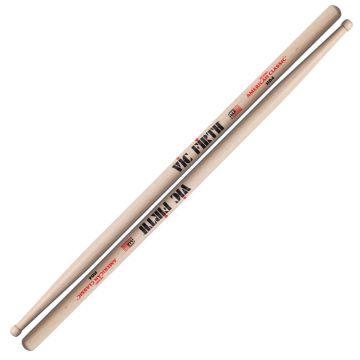 Vic Firth American Classic HD4 Bacchette Hickory Punta Legno Barrel   
