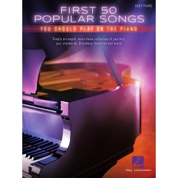 First 50 Popular songs you should play on the piano