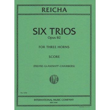 6 Trii Op.82 Anton Reicha 3 corni