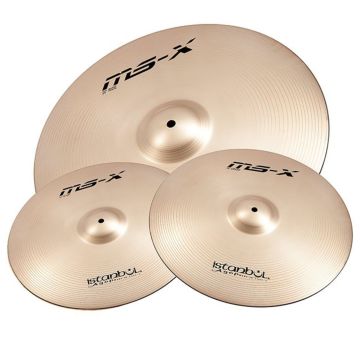Istanbul Agop MS-X Set Piatti Hi-hat 14'',Crash 16'',  Ride 20'