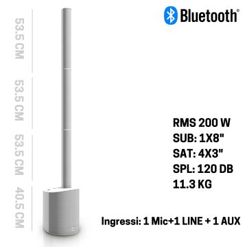 LD System MAUI 5 white