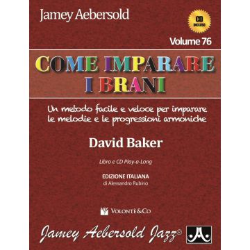 Come imparare i brani v. 76+ CD trad. italiana Autore: Aebersold, Jamey