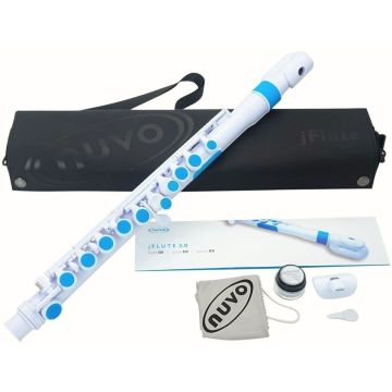 Nuvo JFlute Flauto bianco blu
