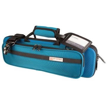 Protec PB308TB Custodia Flauto Pro Pac Slimline piede si/do teal blue