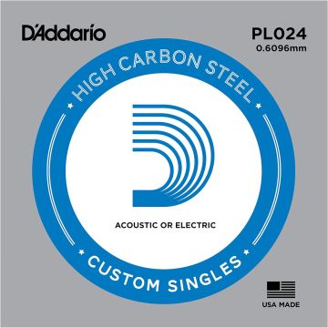 Corda Elettrica 024 D`Addario PL024 steel