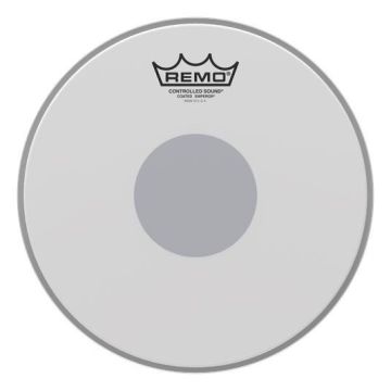 Remo 14" Controlled Sound Emperor Coated Black Dot