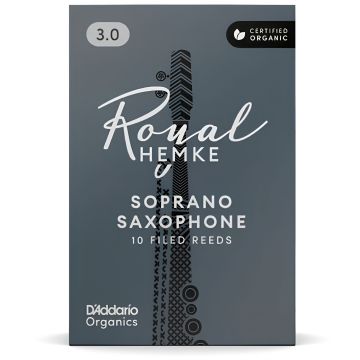 Hemke By D'Addario Organics Ance Sax Soprano n.3 10pz  