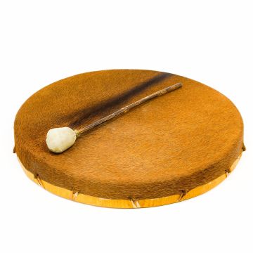 Shaman Drum 50cm Terre' pelle bovino con battente