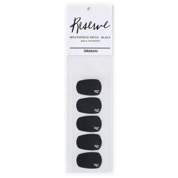 D'Addario RMP01B Reserve Gommini Bocchino 0,8mm black (5 Pack)