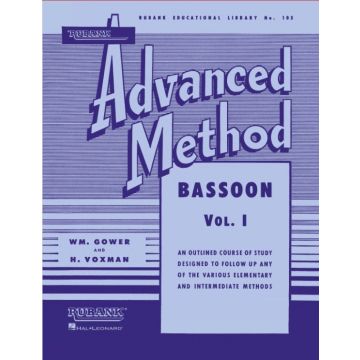 Voxman Gower Advanced Method Bassoon 1 R ubank