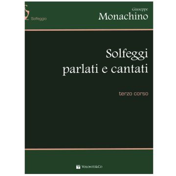 G.Monachino Solfeggi Parlati e Cantati III corso ad uso dei conservatori di Musica