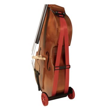 Carrello Contrabbasso Bass Buggie red