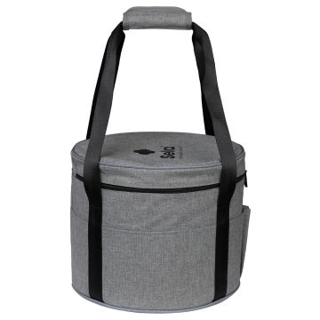 Sela SECBB8 Borsa Campana cristallo 8" grey