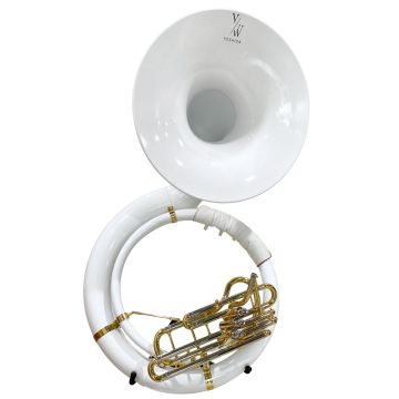 Yoshida YOS01SH Susafono in fibra di vetro bianco