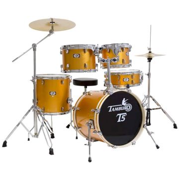 Tamburo T5 16" 5pz Completa Yellow Sparkle