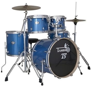 Batteria Tamburo T5 22" 5pz Completa timp.14"
