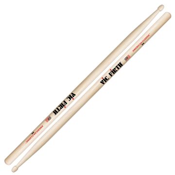 Bacchette Vic Firth American Classic 5A Hickory Punta Legno Goccia Bacchette Vic Firth American Classic 5A Hickory Punta Legno Goccia