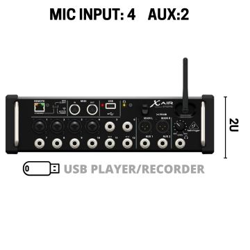Mixer digitale Behringer Xair XR12 