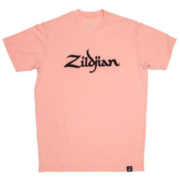 T-Shirt Zildjian Shell Pink Logo Tee L